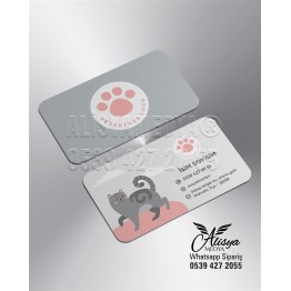 Veteriner, Pet Shop Kartvizit Örnekleri, Modelleri - Kartvizit Basımı